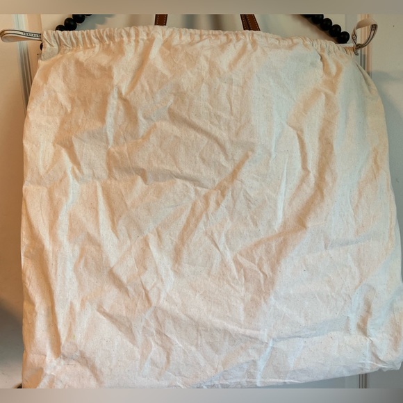 TORY BURCH Blake Canvas Jumbo Tote Bag Canvas Purse Travel Shoulder NWT HOST PK - Picture 9 of 11